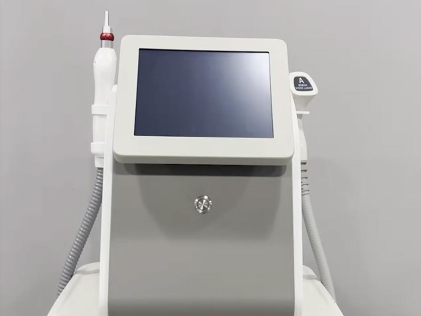 Diode Laser Yag Laser 2in1 Machine voor Pijnloze Ontharing Machine Tattoo Verwijdering Carbon Peeling